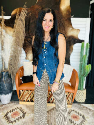 Nash Plaid Patch Pocket Pants-Pants-ee: some-Motis & Co Boutique, Women's Fashion Boutique in Carthage, Missouri