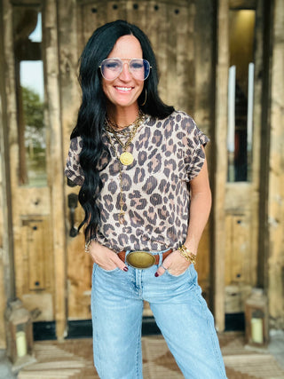 Spotted Wild Leopard Top