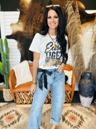 Easy Tiger Boxy Natural Tee