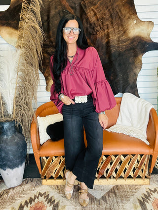 The Brazos Boho Top-Long Sleeves-2 Fly-Motis & Co Boutique, Women's Fashion Boutique in Carthage, Missouri