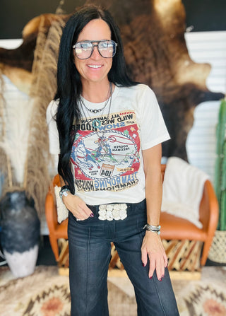 XOXO Houston Team Roper Graphic Tee-Graphic Tees-XOXO ART & Co-Motis & Co Boutique, Women's Fashion Boutique in Carthage, Missouri