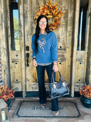 Tacky Stitch Western Saddle Sweatshirt