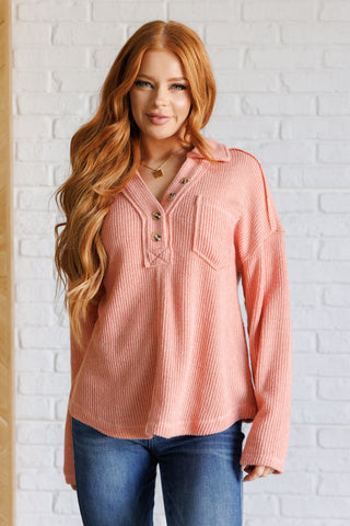 If You Want Forever Ribbed Knit Pullover-Tops-Ave Shops-Motis & Co Boutique, Women's Fashion Boutique in Carthage, Missouri