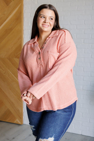 If You Want Forever Ribbed Knit Pullover-Tops-Ave Shops-Motis & Co Boutique, Women's Fashion Boutique in Carthage, Missouri