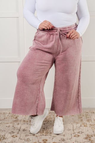 In or Out Wide Leg Cropped Pants in Light Rose-pants-Ave Shops-Motis & Co Boutique, Women's Fashion Boutique in Carthage, Missouri