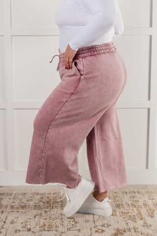 In or Out Wide Leg Cropped Pants in Light Rose-pants-Ave Shops-Motis & Co Boutique, Women's Fashion Boutique in Carthage, Missouri