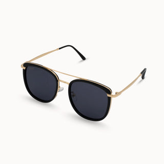 Ivy Black and Gold Wire Sunglasses-Sunglasses-DAX-Motis & Co Boutique, Women's Fashion Boutique in Carthage, Missouri