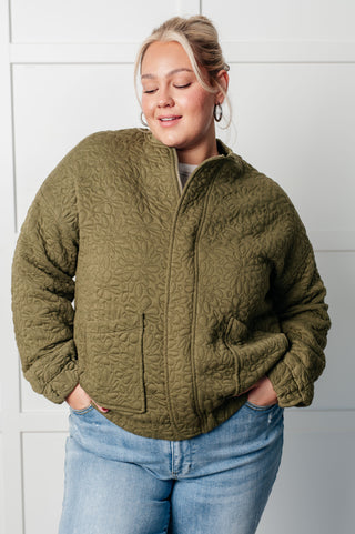 Jungle Explorer Quilted Zip Up Jacket-Layers-Ave Shops-Motis & Co Boutique, Women's Fashion Boutique in Carthage, Missouri