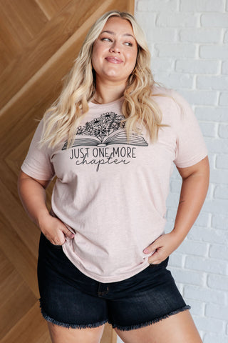 Just One More Chapter Graphic Tee-Graphic Tees-Ave Shops-Motis & Co Boutique, Women's Fashion Boutique in Carthage, Missouri