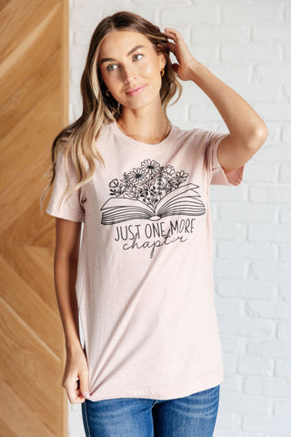 Just One More Chapter Graphic Tee-Graphic Tees-Ave Shops-Motis & Co Boutique, Women's Fashion Boutique in Carthage, Missouri