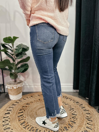 Kirk Crop Flare Denim Jeans-Jeans-Zenana-Motis & Co Boutique, Women's Fashion Boutique in Carthage, Missouri