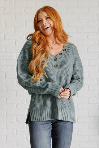 Lakeside View Drop Shoulder Sweater in Sage-Sweaters-Ave Shops-Motis & Co Boutique, Women's Fashion Boutique in Carthage, Missouri