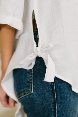 Like You Do Dual Toned Button Down-T-shirt-Ave Shops-Motis & Co Boutique, Women's Fashion Boutique in Carthage, Missouri