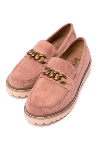 Literally Loafers in Blush Faux Suede-Flats-Ave Shops-Motis & Co Boutique, Women's Fashion Boutique in Carthage, Missouri