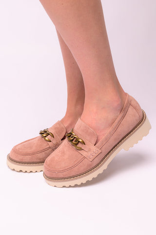 Literally Loafers in Blush Faux Suede-Flats-Ave Shops-Motis & Co Boutique, Women's Fashion Boutique in Carthage, Missouri