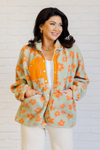 Love It Don't Leave It Floral Fleece Jacket-Layers-Ave Shops-Motis & Co Boutique, Women's Fashion Boutique in Carthage, Missouri