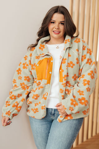 Love It Don't Leave It Floral Fleece Jacket-Layers-Ave Shops-Motis & Co Boutique, Women's Fashion Boutique in Carthage, Missouri