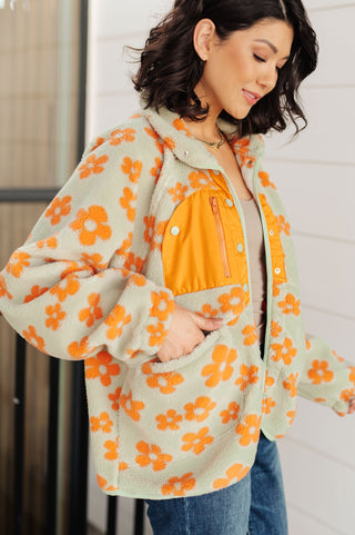 Love It Don't Leave It Floral Fleece Jacket-Layers-Ave Shops-Motis & Co Boutique, Women's Fashion Boutique in Carthage, Missouri