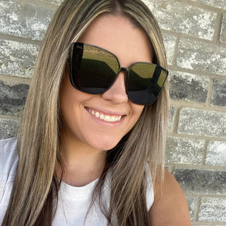 Lux Black Polarized Sunglasses-Sunglasses-DAX-Motis & Co Boutique, Women's Fashion Boutique in Carthage, Missouri