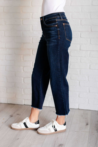 Madeline High Rise Cropped Wide Leg Jeans-Jeans-Ave Shops-Motis & Co Boutique, Women's Fashion Boutique in Carthage, Missouri