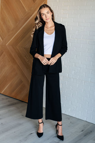 Magic Wide Leg Crop Pants in Black-Bottoms-Ave Shops-Motis & Co Boutique, Women's Fashion Boutique in Carthage, Missouri