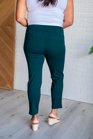 Magic Ankle Crop Skinny Pants in Hunter Green-Pants-Ave Shops-Motis & Co Boutique, Women's Fashion Boutique in Carthage, Missouri