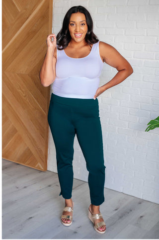 Magic Ankle Crop Skinny Pants in Hunter Green-Pants-Ave Shops-Motis & Co Boutique, Women's Fashion Boutique in Carthage, Missouri