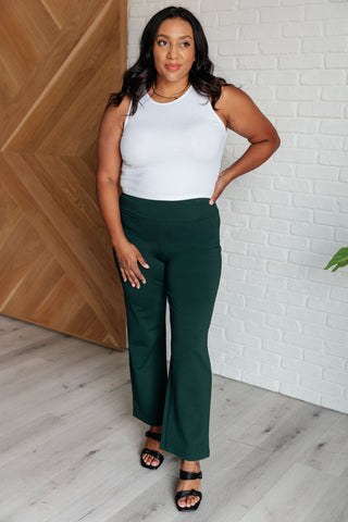 Magic Straight Pants in Hunter Green-pants-Ave Shops-Motis & Co Boutique, Women's Fashion Boutique in Carthage, Missouri