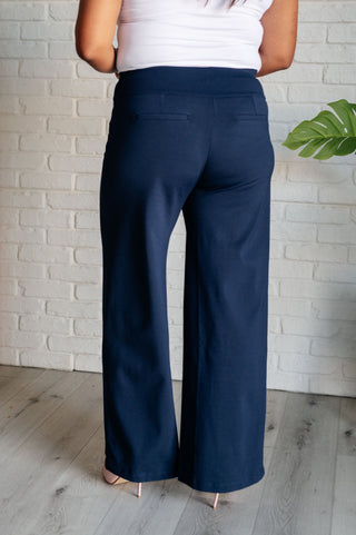 Magic Wide Leg Pants in Navy-Bottoms-Ave Shops-Motis & Co Boutique, Women's Fashion Boutique in Carthage, Missouri