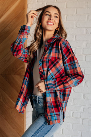 Make it Make Sense Plaid Button Up-Long Sleeves-Ave Shops-Motis & Co Boutique, Women's Fashion Boutique in Carthage, Missouri