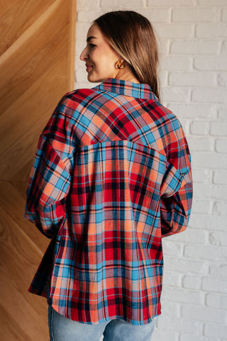 Make it Make Sense Plaid Button Up-Long Sleeves-Ave Shops-Motis & Co Boutique, Women's Fashion Boutique in Carthage, Missouri