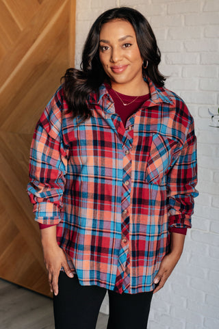 Make it Make Sense Plaid Button Up-Long Sleeves-Ave Shops-Motis & Co Boutique, Women's Fashion Boutique in Carthage, Missouri