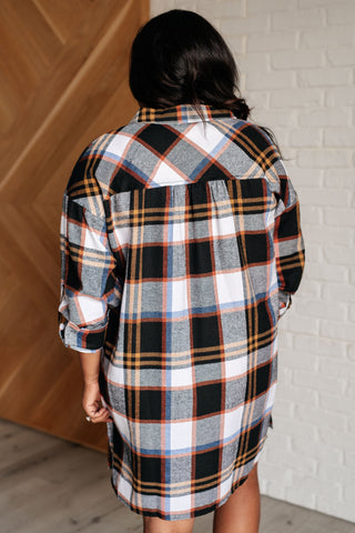 Make it Right Plaid Shirt Dress-Dresses-Ave Shops-Motis & Co Boutique, Women's Fashion Boutique in Carthage, Missouri