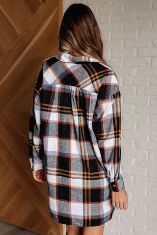 Make it Right Plaid Shirt Dress-Dresses-Ave Shops-Motis & Co Boutique, Women's Fashion Boutique in Carthage, Missouri