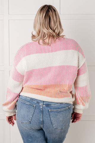 Matchmaker Striped Ribbed Top-Sweaters-Ave Shops-Motis & Co Boutique, Women's Fashion Boutique in Carthage, Missouri