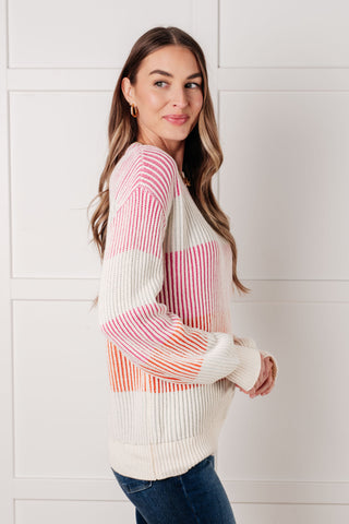 Matchmaker Striped Ribbed Top-Sweaters-Ave Shops-Motis & Co Boutique, Women's Fashion Boutique in Carthage, Missouri