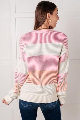 Matchmaker Striped Ribbed Top-Sweaters-Ave Shops-Motis & Co Boutique, Women's Fashion Boutique in Carthage, Missouri