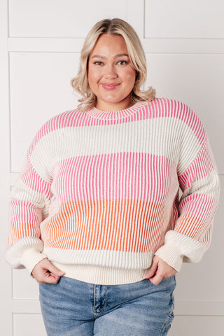 Matchmaker Striped Ribbed Top-Sweaters-Ave Shops-Motis & Co Boutique, Women's Fashion Boutique in Carthage, Missouri