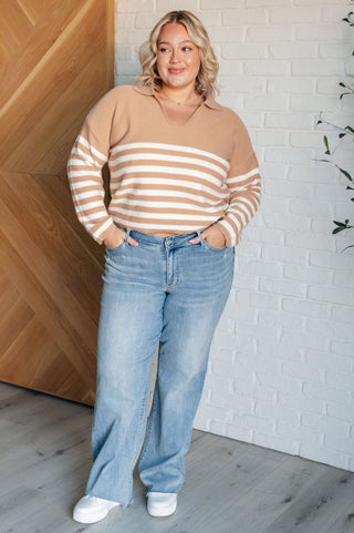 Memorable Moment Striped Sweater-Tops-Ave Shops-Motis & Co Boutique, Women's Fashion Boutique in Carthage, Missouri