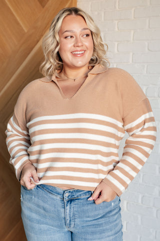 Memorable Moment Striped Sweater-Tops-Ave Shops-Motis & Co Boutique, Women's Fashion Boutique in Carthage, Missouri