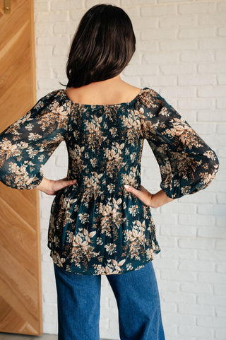 New Beginnings Square Neck Blouse-Blouses-Ave Shops-Motis & Co Boutique, Women's Fashion Boutique in Carthage, Missouri