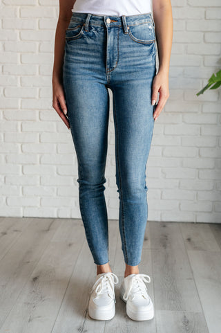 Nicole Tummy Control Skinny Jeans in Vintage Wash-Denim-Ave Shops-Motis & Co Boutique, Women's Fashion Boutique in Carthage, Missouri