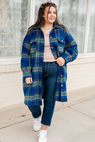 No Tears Plaid Coat-Layers-Ave Shops-Motis & Co Boutique, Women's Fashion Boutique in Carthage, Missouri