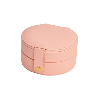 Circular Travel Jewelry Case in Pink-Home & Decor-Ave Shops-Motis & Co Boutique, Women's Fashion Boutique in Carthage, Missouri