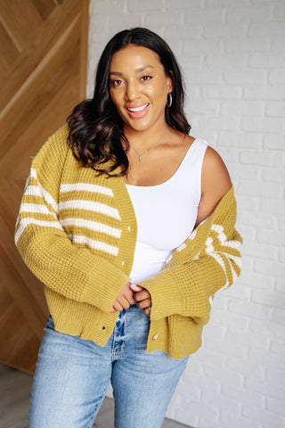 On Top of the World Striped Cardigan-Cardigans-Ave Shops-Motis & Co Boutique, Women's Fashion Boutique in Carthage, Missouri