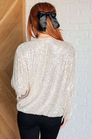 One in Twenty Sequin Jacket-Coats & Jackets-Ave Shops-Motis & Co Boutique, Women's Fashion Boutique in Carthage, Missouri