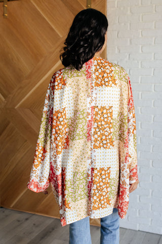 Patchwork of Feelings Mixed Floral Kimono-outerwear-Ave Shops-Motis & Co Boutique, Women's Fashion Boutique in Carthage, Missouri