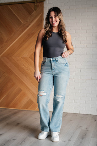 Patricia High Rise Rigid Magic 90's Straight Jeans-Womens-Ave Shops-Motis & Co Boutique, Women's Fashion Boutique in Carthage, Missouri