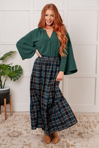 Plaid Perfection Maxi Skirt-Bottoms-Ave Shops-Motis & Co Boutique, Women's Fashion Boutique in Carthage, Missouri