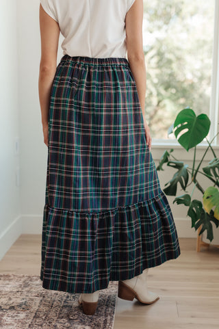 Plaid Perfection Maxi Skirt-Bottoms-Ave Shops-Motis & Co Boutique, Women's Fashion Boutique in Carthage, Missouri